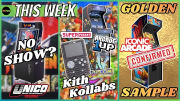 This Week 204 - Arcade1up Evercade Kith Collabs, Raiden No Show? and Iconic Golden Sample Confirmed