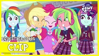 The Crystal Rainbooms Win The Prize Mlp Equestria Girls Special Dance Magic Hd
