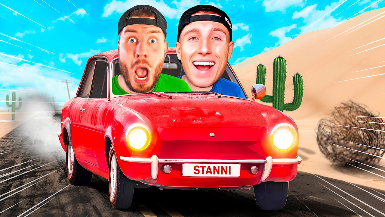 wir FAHREN mit einem 1$ AUTO durch die WÜSTE!