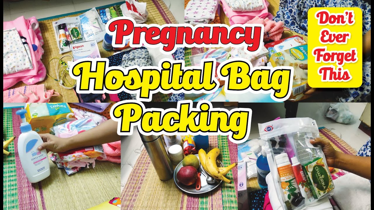 WHAT'S IN MY HOSPITAL BAG? WHAT TO PACK? Hospital Bag Packing Tips in