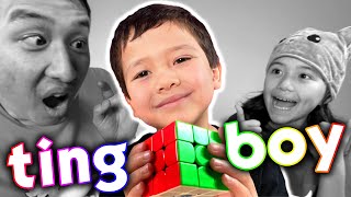 Can My Little Boy Solve A Rubik's Cube? (Watch to the end!)