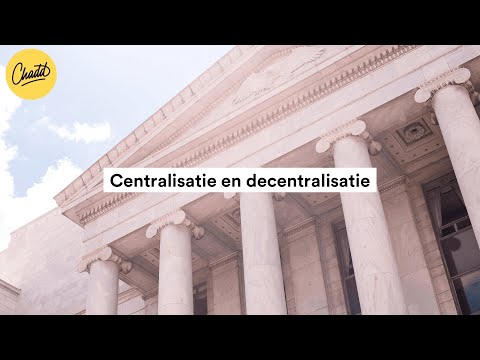 Video: Decentralisatie - wat is het? Centralisatie en decentralisatie van het beheer