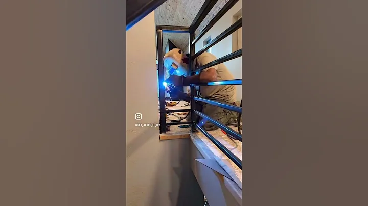 Let’s get after this railing! #diy #welding #metalrailing #construction #dreambig #metalfabrication