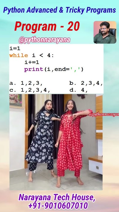 Python Advanced & Tricky Program - 20 - YouTube