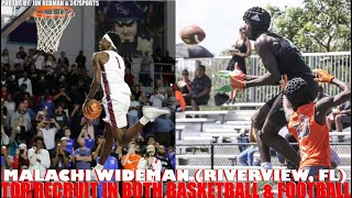 Malachi Wideman football & basketball highlights