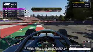 F1 25.PADDOCK TRIOS, INCIDENTE CURVA 09 , VOLTA 14