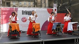 Samurai Drum IKKI Japanese Drummers at Edinburgh Festival Fringe Samurai Drum IKKI Japanese Drummers at Edinburgh Festival Fringe