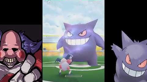Gengar solo raid using only Mr. Mimes (Cloudy weather)
