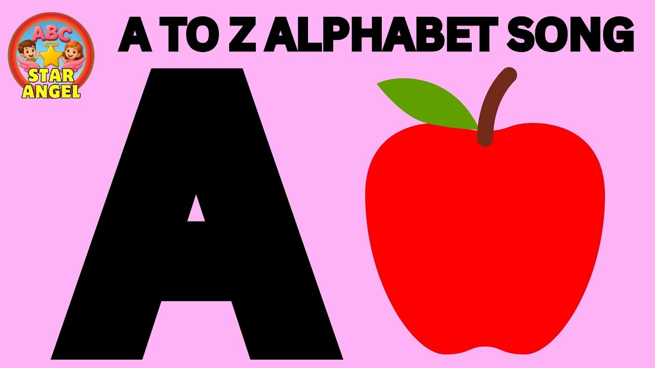 A to Z ABC Song Alphabet Learning Fun Kids Educational Video - YouTube