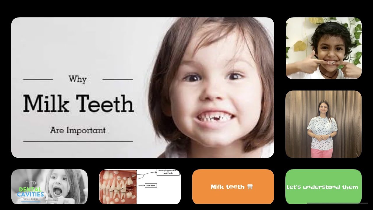 IMPORTANCE OF MILK TEETH