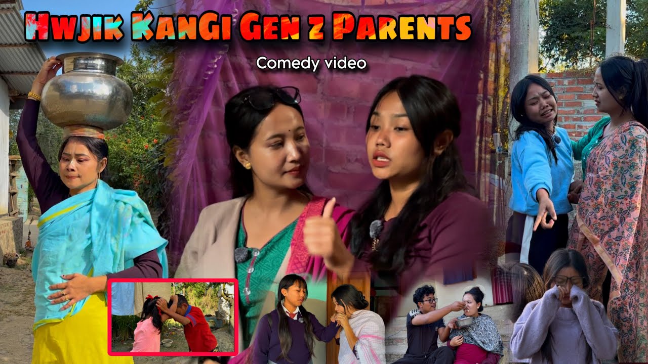 HwJik KanGi Gen Z PaRents|| Comedy Video 