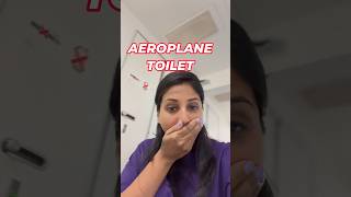 💥Aeroplane toilet ✈️🚽la தண்ணி வராதா🥲😩 How to use aeroplane toilet #youtubeshorts #shorts #tamil