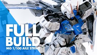 MG AILE STRIKE GUNDAM | FULL BUILD | MGエールストライクガンダムを筆塗りでオリジナルカラー塗装！【ガンプラ | GUNPLA】