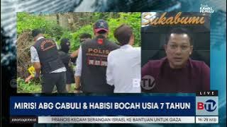 MIRIS! ABG SMP Cabuli dan Habisi Bocah 7 Tahun