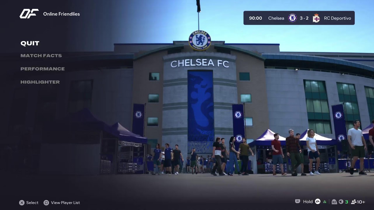 Syndicate OCM - S3 - Premier League - Game 4 - Chelsea FC vs RC Deportivo de La Coruña