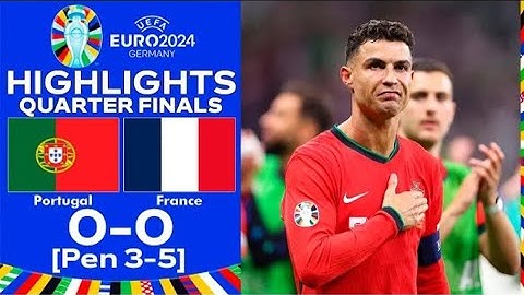 Portogallo - Francia 3-5 (d.c.r): gol e highlights euro 2024
