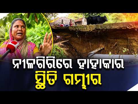 Nilagiri Flood Crisis: Hill Torrent From Swarnachuda Hill Destroys Houses & Roads | Argus News
