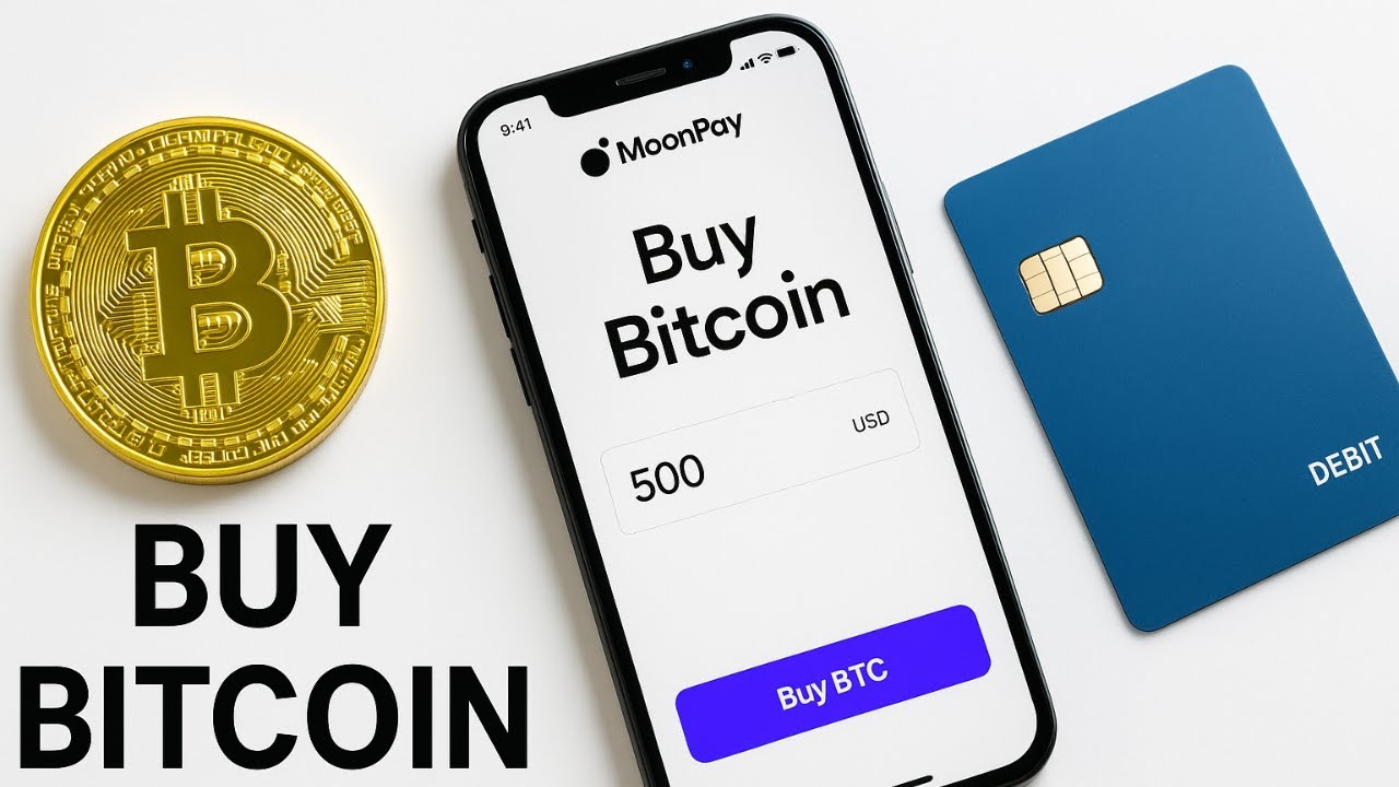 How To Buy Bitcoin On Moonpay With Debit Card (EASY 2025) - YouTube