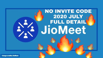 🔥🔥🔥How to Download Jio Meet and Create meeting All Details Updated July 2020🔥🔥🔥