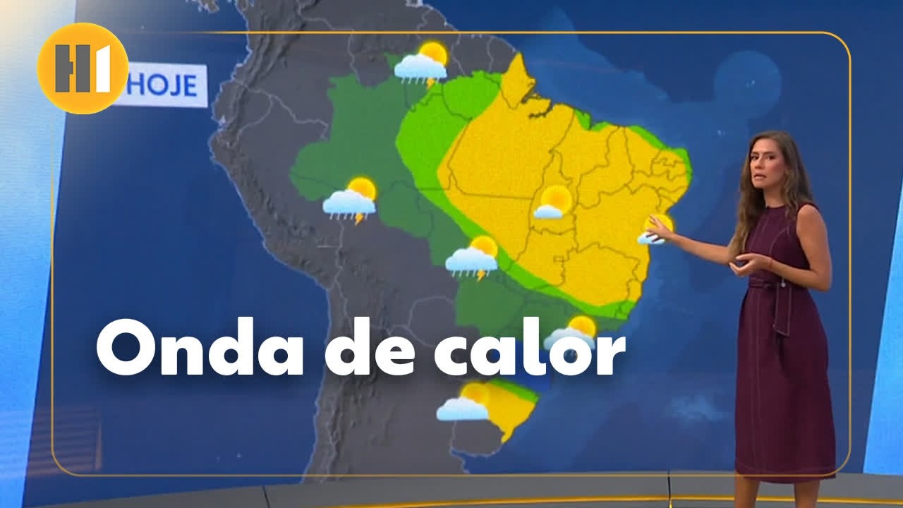 Previsão do tempo: ondas de calor na primavera e frente fria no Sul do Brasil