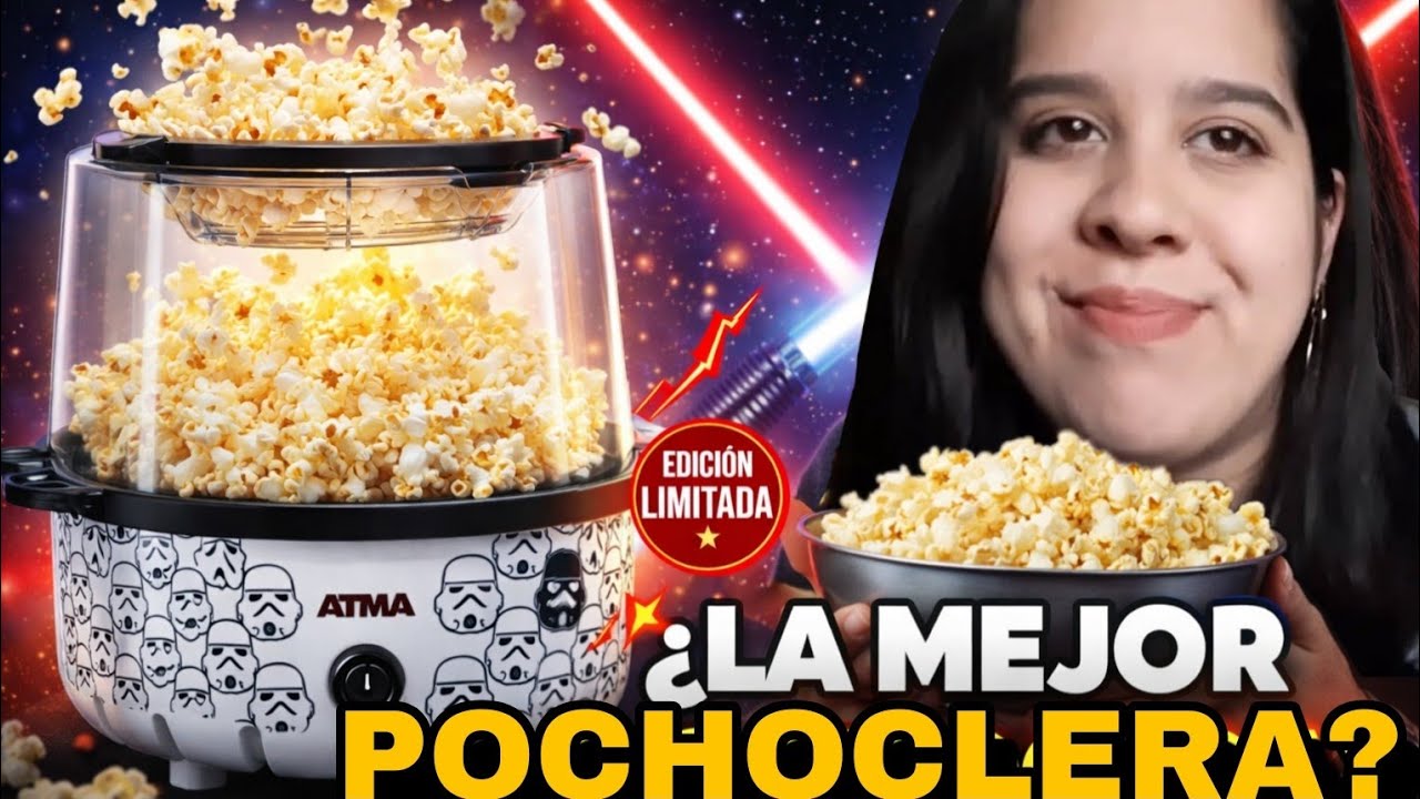 RESEÑA COMPLETA DE LA POCHOCLERA ATMA STAR WARS 🛸🌟 UNBOXING, LIMPIEZA Y ...