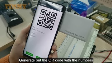 QR Code& RFID Card reader