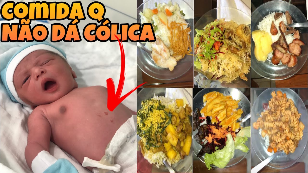 DIETA PARA NÃO DAR CÓLICA NO BEBÊ - AMAMENTAÇÃO O QUE COMER PARA EVITAR ...