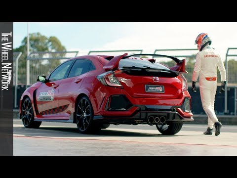 Honda Civic Type R lap record at Mount Panorama with Jenson Button