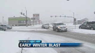 Midwest Hit with Early Winter Blast | ABC News