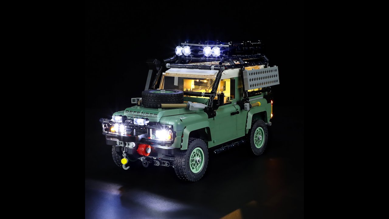 Lightailing Light Kit For Lego Land Rover Classic Defender 90 10317 