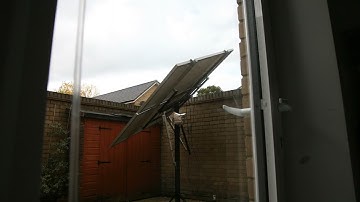 Dual axis solar tracker