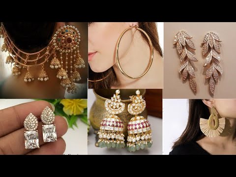 Artificial Gold Earrings Design – Jewellery Hat