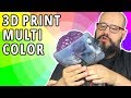 Impressão 3D multi colorida (milhões de cores)