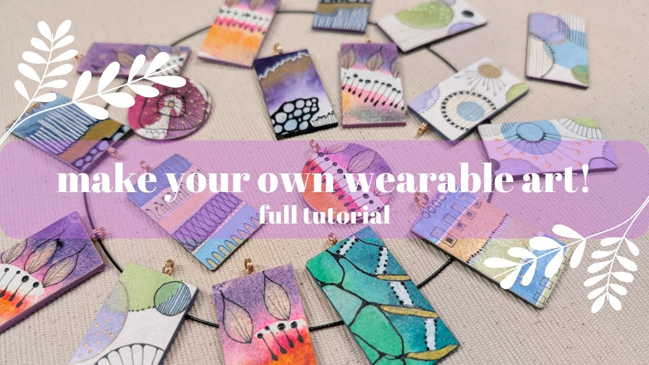 Make Your Own Wearable Art | Full Tutorial