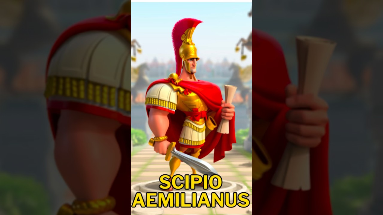 Scipio Aemilianus Skill Animation | Rise of Kingdoms