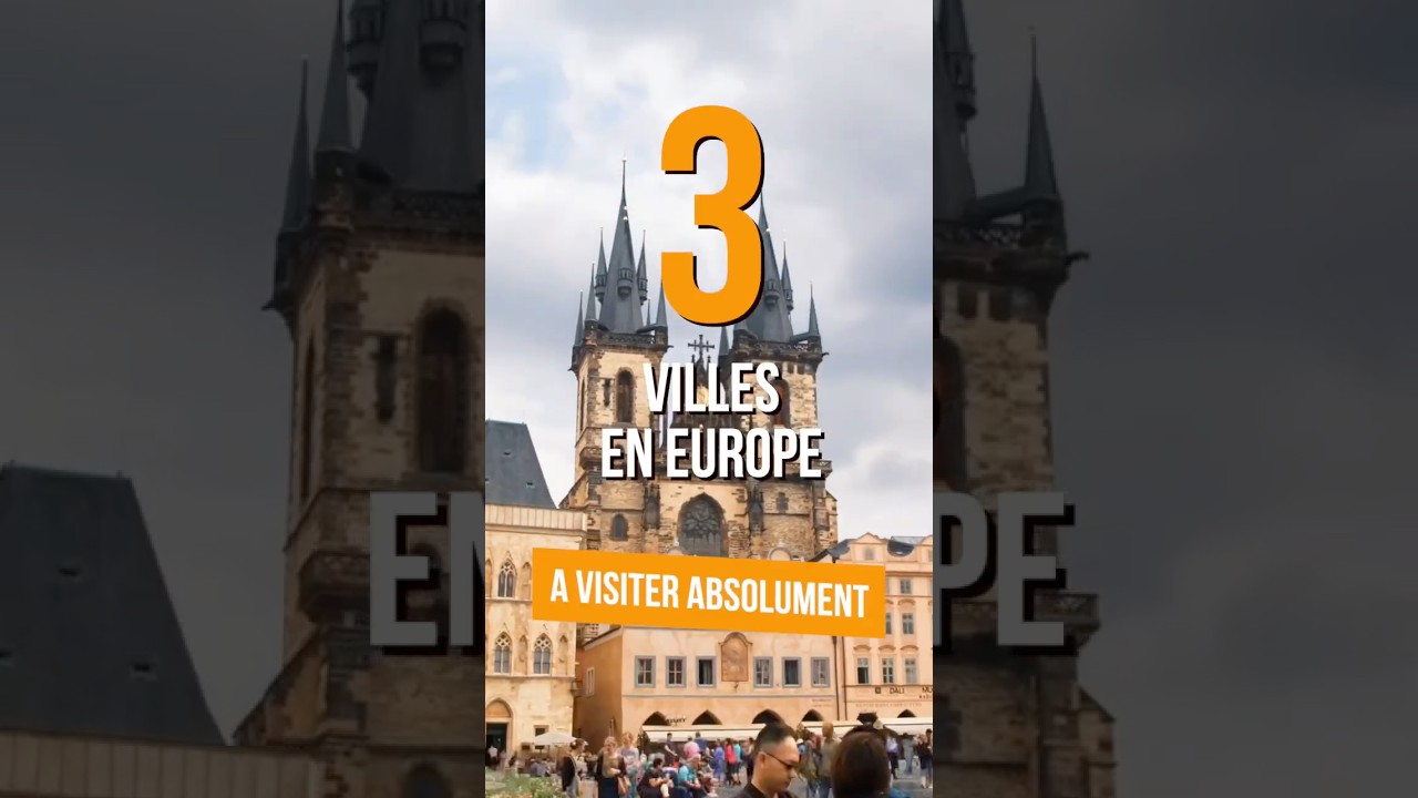 3 villes en Europe, à visiter absolument 🙌 avant de mourir 🪦