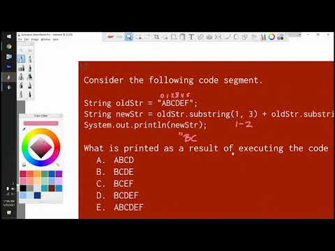 String Methods Java - AP Computer Science A