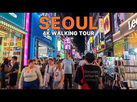 🔴 LIVE | [South Korea] Seoul 4K Walking Tour | Seongsu, Myeongdong, Jongno, Gangnam, Hongdae, taewon