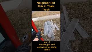 #dumpsterdiving#streetscrap#curbfinds#treasurehunt#scrapmetal#hardrubbish#sidehustle#usa#duet#viral😱