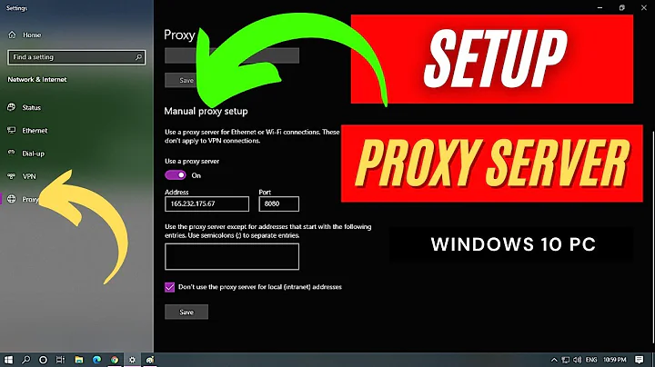 How To Setup PROXY SERVER Settings In Google Chrome | Proxy Settings On Windows 10 PC