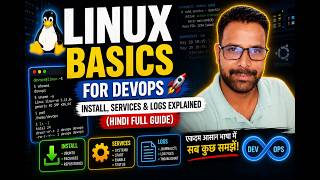 Linux Basics for DevOps 🚀 | Install, Services &amp; Logs Explained (Hindi Full Guide) @devops_dose