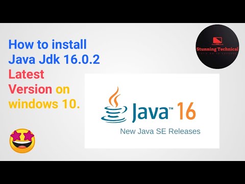How to install Java Jdk 16.0.2| Latest version on windows 10.