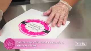 DecoTips: How to Apply a PhotoCake® Image