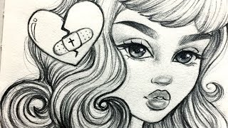 How I Draw From Reference Updated ♡ | Stylized Portrait Tutorial