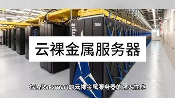 探索Raksmart的云裸金属服务器的强大性能