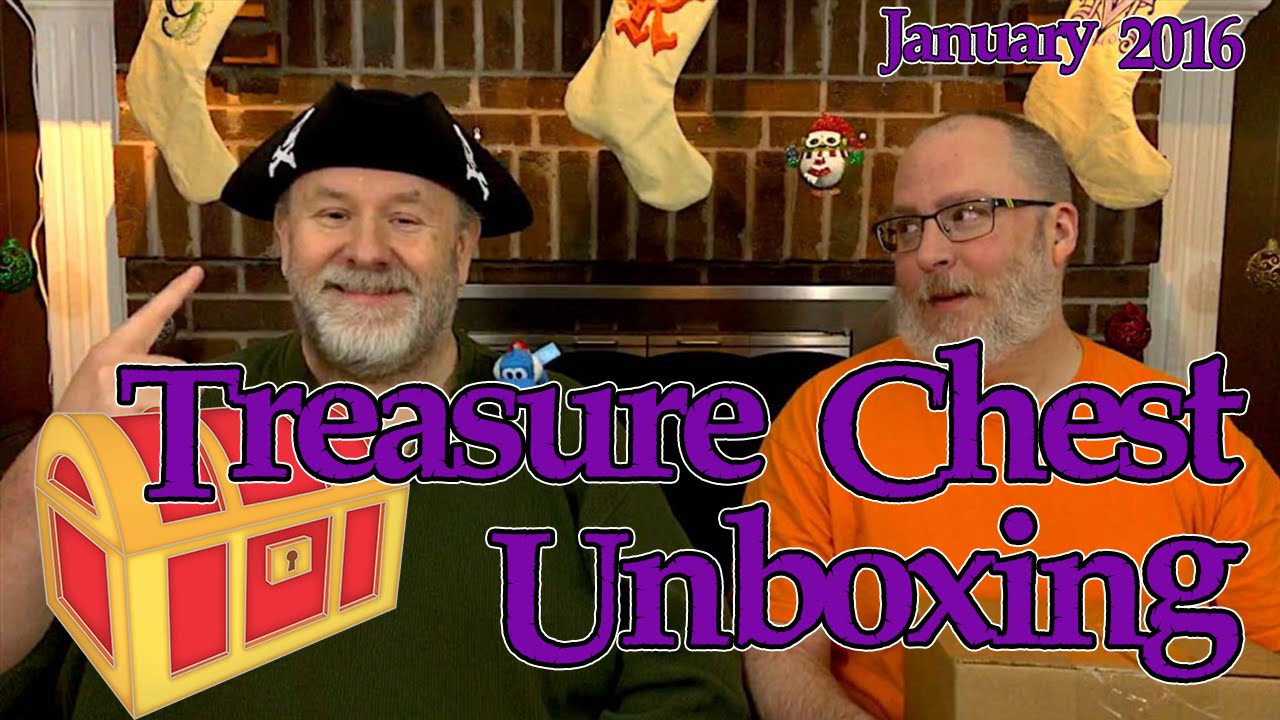 Treasure Chest – January 2016 Unboxing – Cartridges and More