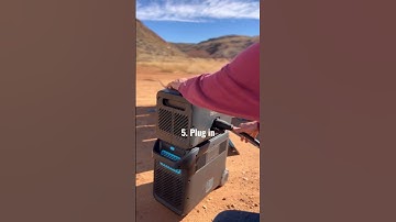 Off-Grid RV Power | PowerHouse 767 and Expansion #shorts #offgrid #rv #portablepowerstation