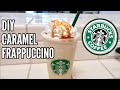 DIY Starbucks Caramel Frappuccino