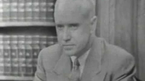 LONGINES CHRONOSCOPE [WITH DR. JULES BACKMAN], TELEVISION INTERVIEW: William Bradford Huie and D...