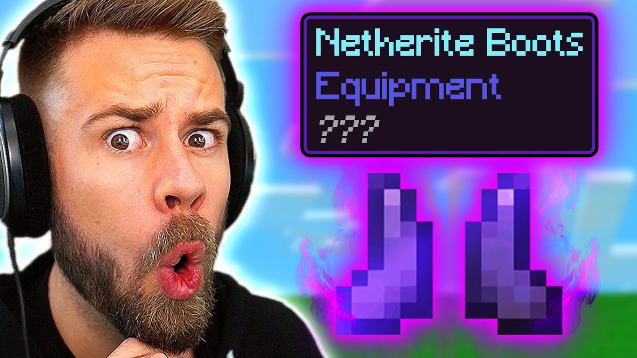 MINECRAFT 1.18 BÄSTA NETHERITE ARMOR (#16)